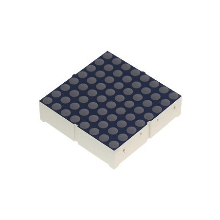 Матричный индикатор 38мм/8x8/зеленый/568нм/4.7-16мкд/ОК