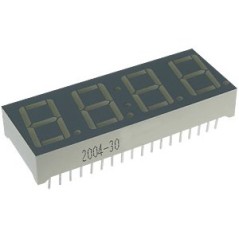 4-х разрядный индикатор 14,22мм/зеленый/568нм/3-13мкд