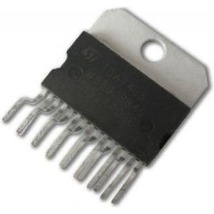 УНЧ 2x11Вт (28В/8 Ом), pег. гpомкости