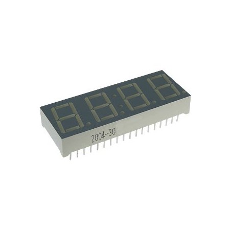 4-х разрядный индикатор 14,22мм/красный/625нм/1.9-8мкд