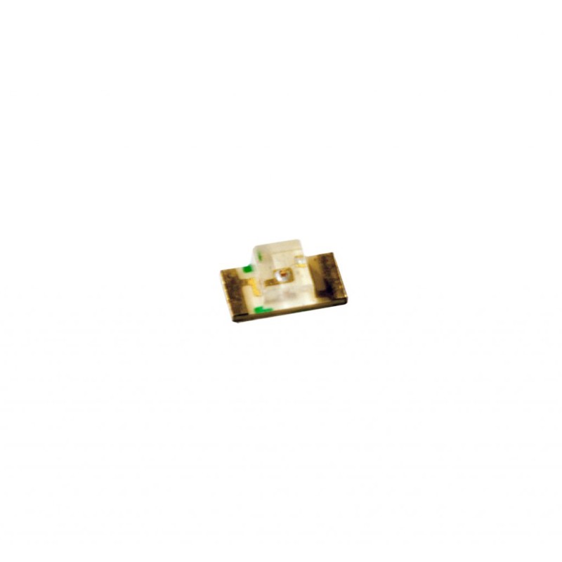 Светодиод smd 3,2х1,6мм/зеленый/568нм/4-15мкд/прозрачный/120°