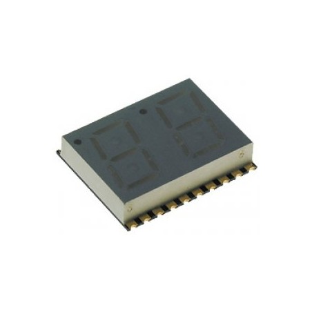 2-х разрядный сегментный дисплей smd 10,16мм/красный/640нм/4.7-18мкд/ОА