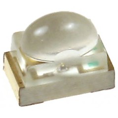Светодиод smd 3,8х2мм/красный/628нм/180-500мкд/прозрачный/35°V,60°H