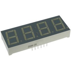 4-х разрядный индикатор 14,22мм/красный/625нм/1.9-8мкд