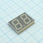 2-х разрядный сегментный дисплей smd 14,22мм/красный/635нм/4.7-17.7мкд/ОА