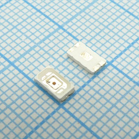 Светодиод smd 5,6х3мм/красный/618нм/4000-5500мКд/прозрачный/120°/12Лм при 150мА 2.9v