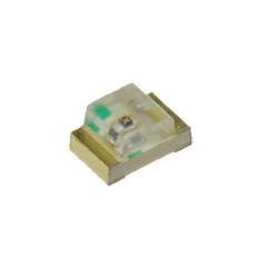 Светодиод smd 2х1,25мм/зеленый/568нм/3-12мкд/прозрачный/120°