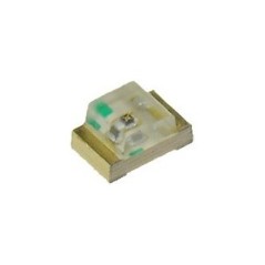 Светодиод smd 2х1,25мм/зеленый/568нм/20-50мкд/прозрачный/120°