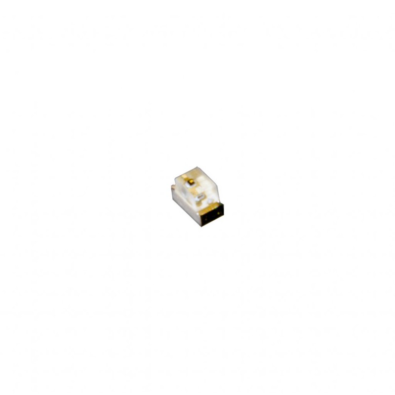 Светодиод smd 1,6х0,8мм/красный/630нм/50-100мкд/прозрачный/120°