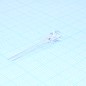 NPN кремниевый фототранзистор 5мм/420-1130нм/Ipce-1mA/200mW/прозрачный/25°