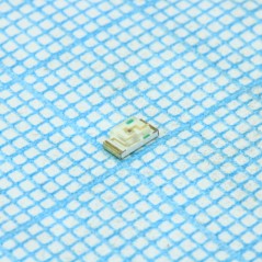 Светодиод smd 3,2х1,6мм/красный/640нм/70-150мкд/прозрачный/120°