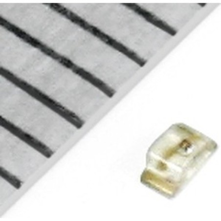 Светодиод smd 1,6х0,8мм/зеленый/568нм/20-50мкд/прозрачный/120°