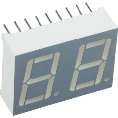 2-х разрядный индикатор 14,22мм/красный/625нм/1.9-8мкд