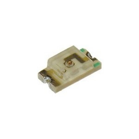 Светодиод smd 3,2х1,6мм/желтый/588нм/40-80мкд/прозрачный/120°