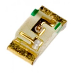 Светодиод smd 3,2х1,6мм/зеленый/568нм/3-12мкд/прозрачный/120°