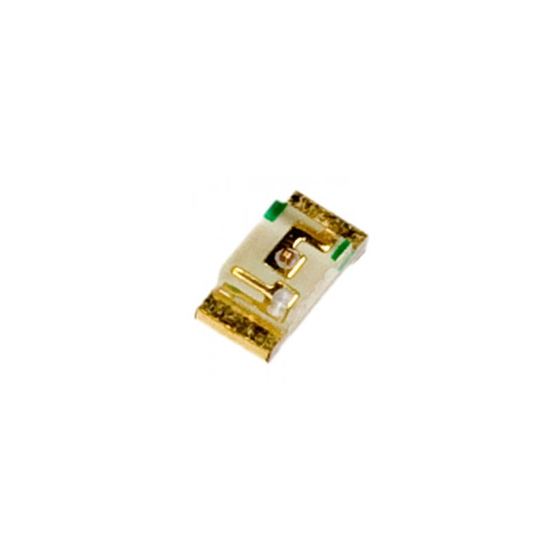 Светодиод smd 3,2х1,6мм/зеленый/568нм/3-12мкд/прозрачный/120°