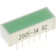 LED модуль/6,8х19,9мм/зеленый/568нм/9-52мкд