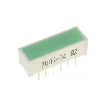 LED модуль/6,8х19,9мм/зеленый/568нм/9-52мкд