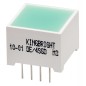 LED модуль/15х15мм/зеленый/568нм/40-80мкд