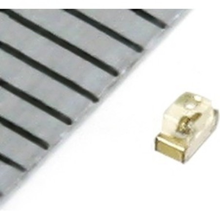 Светодиод smd 1,6х0,8мм/зеленый/568нм/20-50мкд/прозрачный/120°
