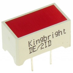 LED модуль/7,5х14мм/красный/625нм/9-31мкд