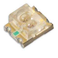 Светодиод smd 3х2,5мм/красный/625нм/8-20мкд - зеленый/568нм/8-20мкд/прозрачный/100°