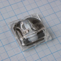 Линза для светодиода LG Innotek серии  LEMWA33X (Osram Oslon / Cree  XP-G), эфф-92%, ассиметричная, на клеевой основе,  25x25mm 