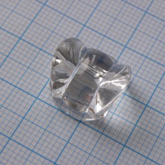 Линза d-16мм, овальная диаграмма 100°х20°