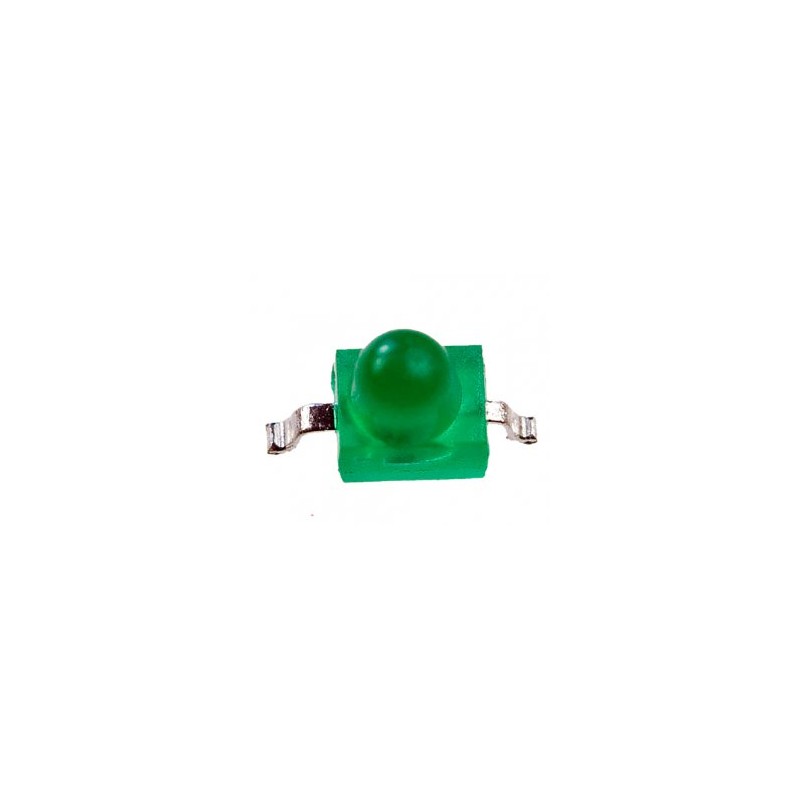 Светодиод smd 2,5х2мм/зеленый/568нм/3-10мкд/40°