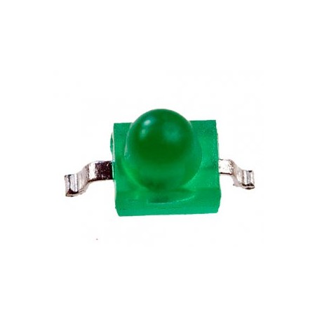 Светодиод smd 2,5х2мм/зеленый/568нм/3-10мкд/40°