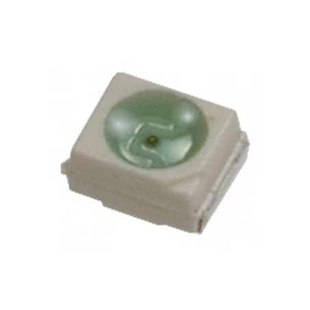 Светодиод smd 3,5х2,8мм/зеленый/568нм/12-30мкд/прозрачный зеленый/120°
