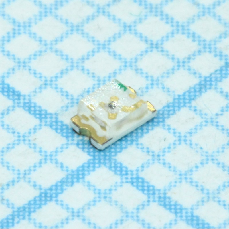 Светодиод smd 2х1,25мм/красный/643нм/15мкд/прозрачный/130°