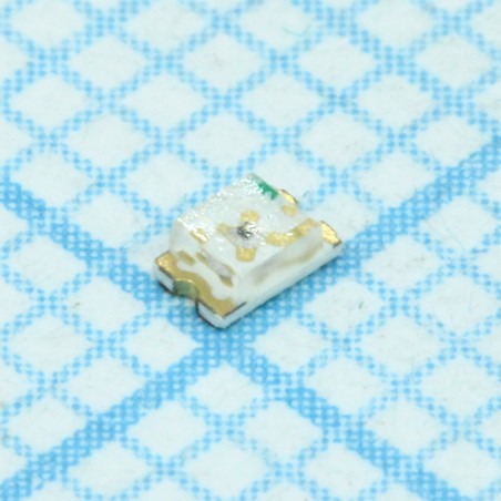 Светодиод smd 2х1,25мм/красный/643нм/15мкд/прозрачный/130°