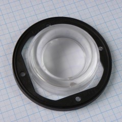 Линза силиконовая  с 60° диаграммой для COB модулей, эфф. 92% для  LG Innotek COB 10-60W серии LEMWM18/ Bridgelux VERO13/18, раз