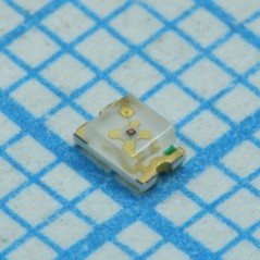 Светодиод smd 2x1,25мм/зеленый/570нм/12,5мкд/прозрачный/130°