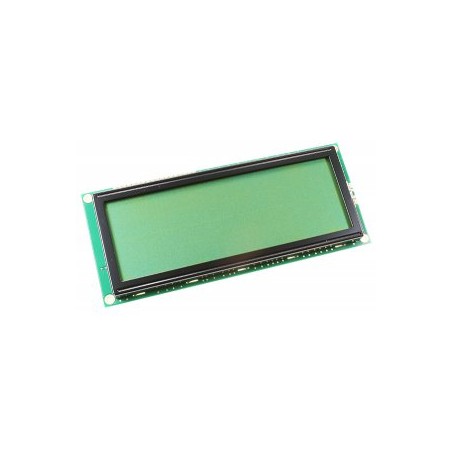 ЖКИ знакосинтезирующий 20 x 4, STN Желто-зеленый Позитивный/прозрачно-отражающий светодиодная подсветка желто-зеленая размеры 14