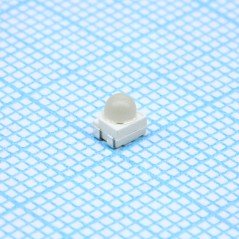 Светодиод smd 3,2х2,8мм/красный/633нм/2240-4500мкд/прозрачный/30° с линзой