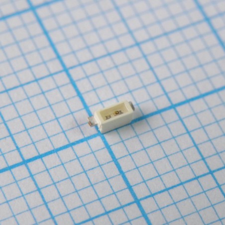 Светодиод smd 3х1,1мм/красный/633нм/90-224мкд/прозрачный/120° боковой