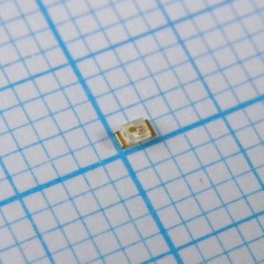 Светодиод smd 1,6х0,8мм/зеленый/568нм/3-12мкд/прозрачный/120°