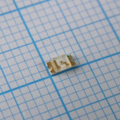 Светодиод smd 3,2х1,6мм/зеленый/525нм/20мкд/прозрачный/140°