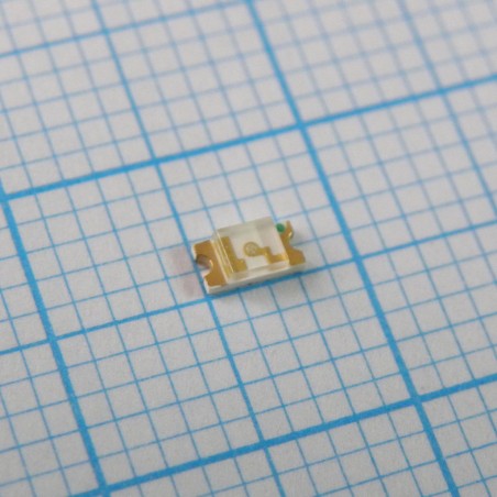 Светодиод smd 3,2х1,6мм/зеленый/525нм/360мкд/прозрачный/140°