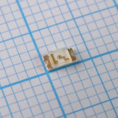 Светодиод smd 3,2х1,6мм/желтый/592нм/70мкд/прозрачный/140°
