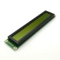 ЖКИ знакосинтезирующий 20 x 2, STN Желто-зеленый Позитивный/прозрачно-отражающий светодиодная подсветка желто-зеленая размеры 18