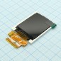 TFT 1.77", 128xRGBx160, 8 битный параллельный интерфейс, 65к/262K, LED подсветка, яркость 320 cd/m2, контрастность 250:1, драйве