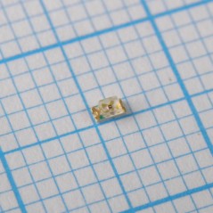 Светодиод smd 1,6х0,8мм/желтый/590нм/120мкд/прозрачный/130°