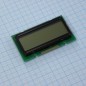 ЖКИ знакосинтезирующий 12 x 2, STN Желто-зеленый Позитивный/прозрачно-отражающий светодиодная подсветка желто-зеленая размер 55.