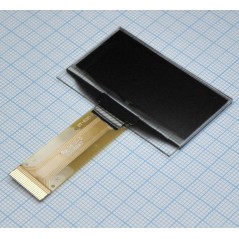 OLED 1,54'', 128x64, желтый, интерфейс: 8-битная параллельная, 4SPI, I2C, разъем FPV-WHB-24, VDD - 2,4 ... 3,5 В, -30 ... 70C