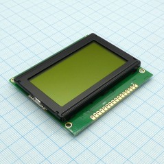 ЖКИ знакосинтезирующий 16 x 4, STN Желто-зеленый Позитивный/прозрачно-отражающий светодиодная подсветка желто-зеленая размеры 70