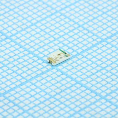Светодиод smd 3,2х1,6мм/зеленый/571нм/18-71мкд/прозрачный/130°