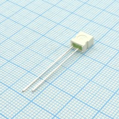 Светодиод 3,65х6,15мм/зеленый/568нм/5-10мкд/100°